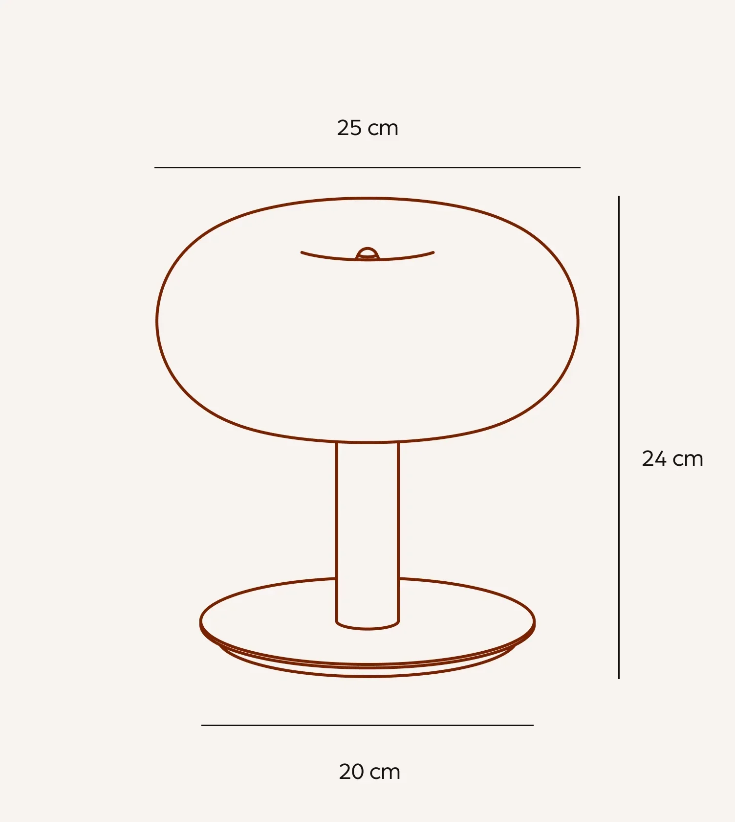Bauhaus-Tischleuchte aus Glas - Image 6