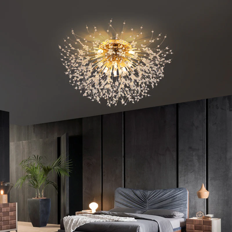 Fascinating Floral LED-Deckenlampe