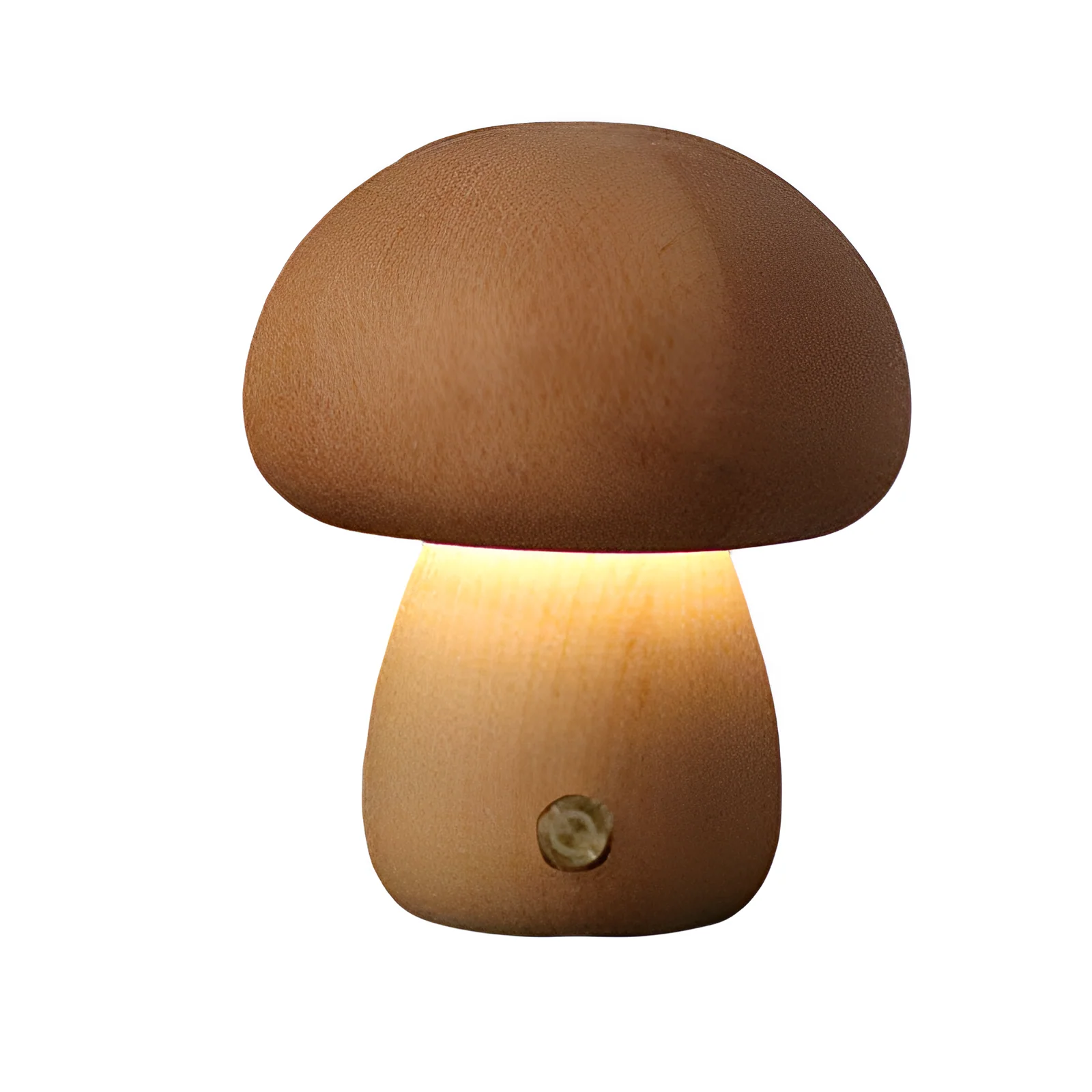 Holz Vintage Pilz Tischlampe - Image 22
