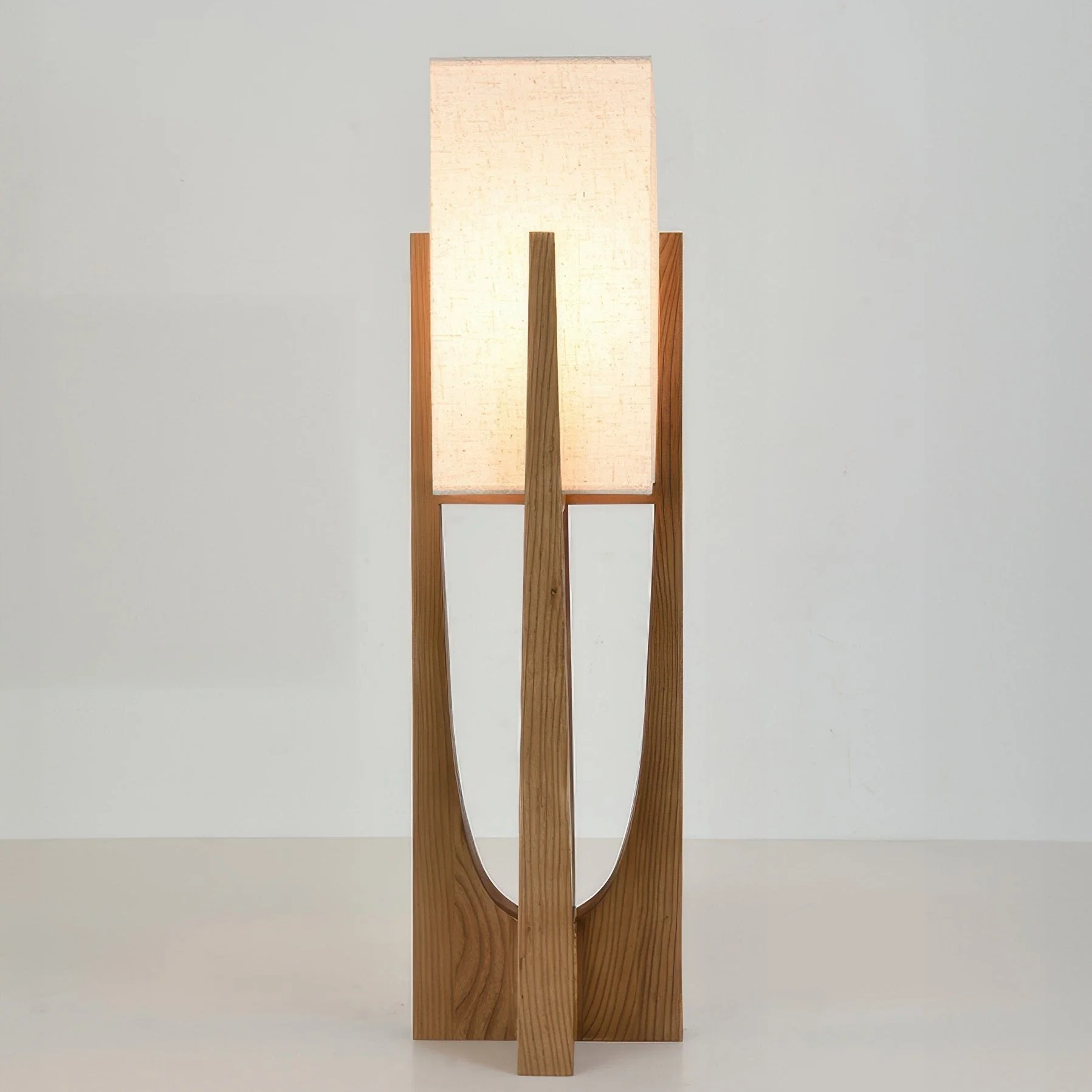 Japanische Design Stehlampe Holz - Image 13
