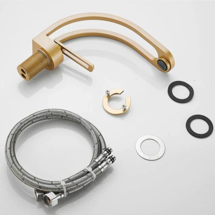 Gebogene Premium-Armatur fürs Bad – Innovatives Dual-Channel-System & edles Design - Image 2