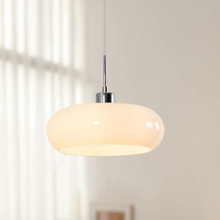 Moderne Glaspendelleuchte im Bauhaus-Design - Image 2