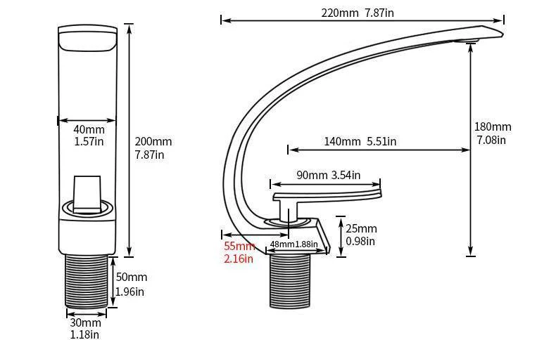Moderner Badezimmer-Wasserhahn – Stilvoll & Funktional - Image 2