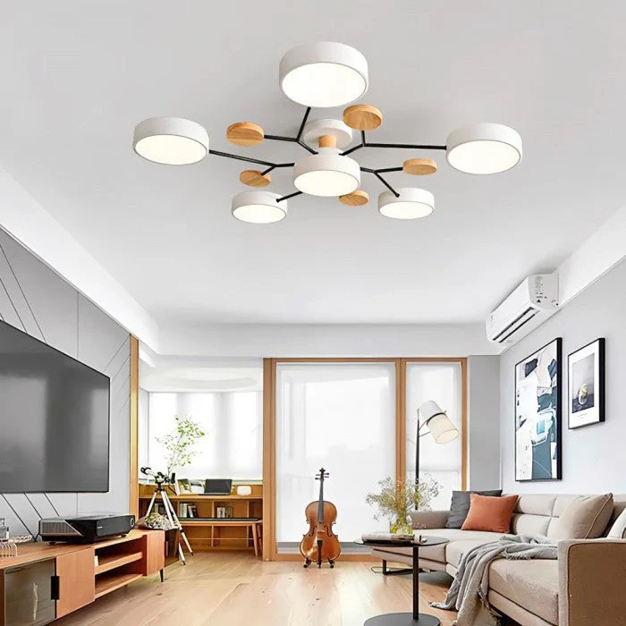 Nordic Style LED-Deckenleuchte - Image 4