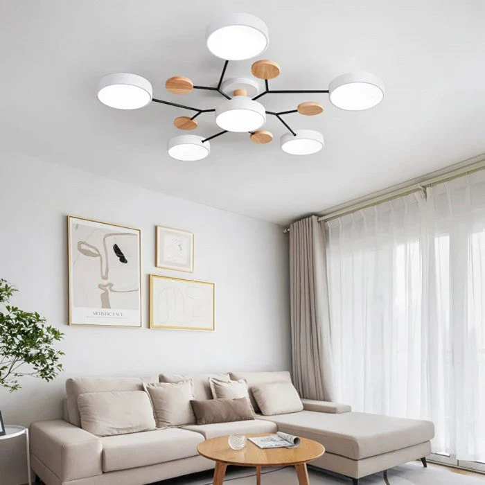 Nordic Style LED-Deckenleuchte - Image 6